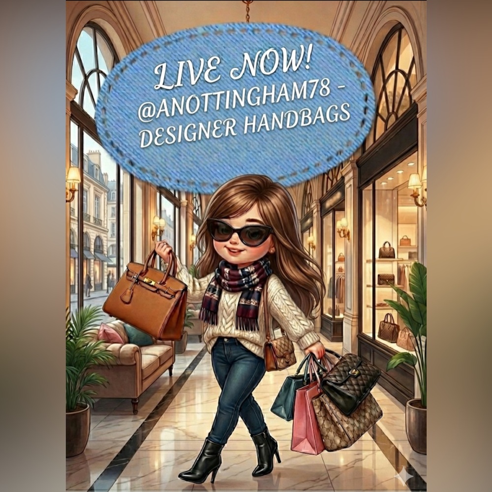 🏰 👜ANOTTINGHAM IS LIVE SHOWING DESIGNER BAGS 👜🏰